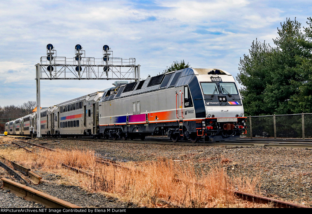 NJT 4537 on train 1719